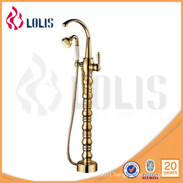 (51067) Single Handle Golden Bathroom Loboratory Luxury Water Faucet